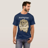 Hampter Funny Hamster Dank Meme Premium T-shirt (Voorkant volledig)
