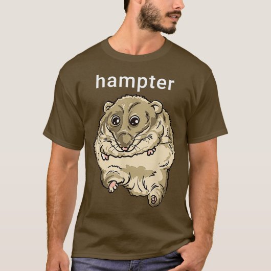 Hampter Funny Hamster Dank Meme T-shirt (Voorkant)