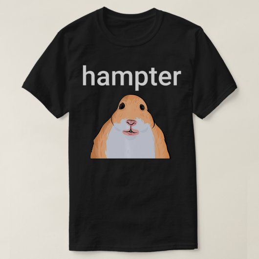 Hampter Funny Hamster Dank Meme T-shirt (Design voorkant)