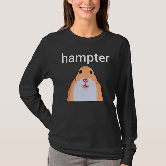 Hampter Funny Hamster Dank Meme T-shirt (Voorkant)