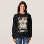 Hampter Hamster Costume Hamster Quotes Trui (Voorkant volledig)