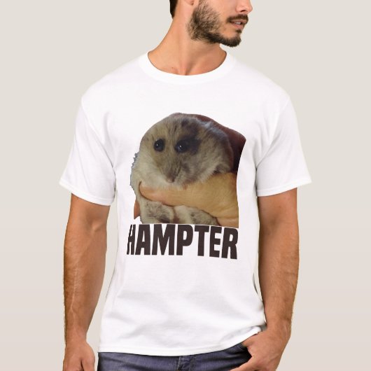 Hampter Meme Gif Funny Hamster T-shirt (Voorkant)