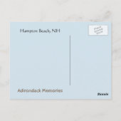 Hampton Beach Briefkaart (Achterkant)