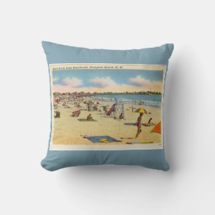 Hampton Beach Briefkaart Kussen