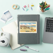  Hampton Beach Briefkaart Sticker (iPad Cover)