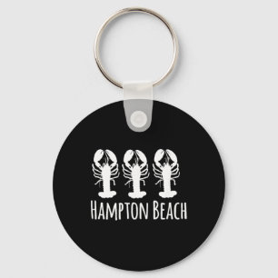 Hampton Beach New Hampshire Kreeft Naautical Kust Sleutelhanger
