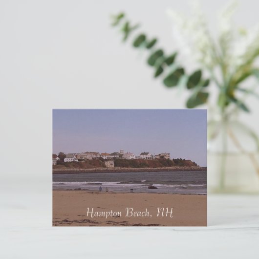 Hampton Beach, NH Briefkaart (Staand voorkant)