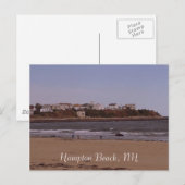 Hampton Beach, NH Briefkaart (Voorkant / Achterkant)