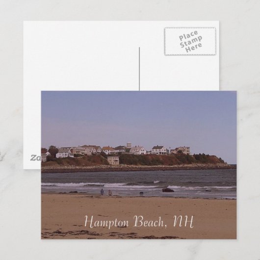 Hampton Beach, NH Briefkaart (Voorkant / Achterkant)