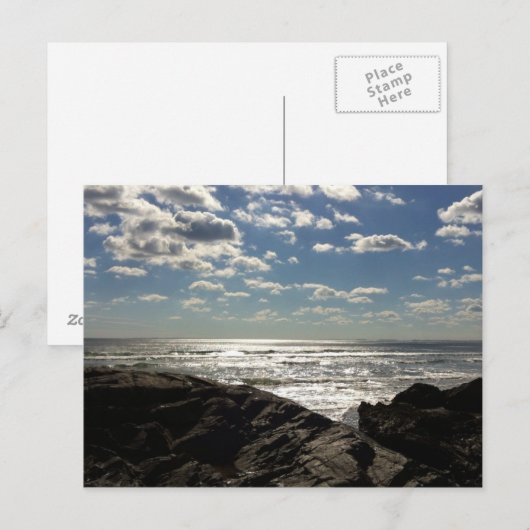 Hampton Beach NH Briefkaart (Voorkant / Achterkant)