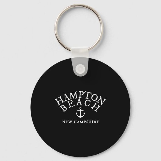 Hampton Beach Nh , Sea Town New Hampshire Shirt  Sleutelhanger (Voorkant)