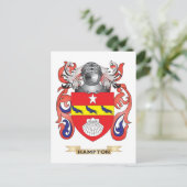 Hampton Coat of Arms (familiewapen) Briefkaart (Staand voorkant)