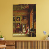 Hampton Court, 1849 Canvas Afdruk (Insitu (Woonkamer))