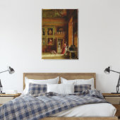 Hampton Court, 1849 Canvas Afdruk (Insitu (Slaapkamer))
