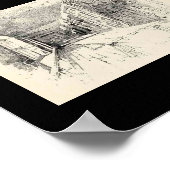 Hampton Court Canvas Poster (Hoek)