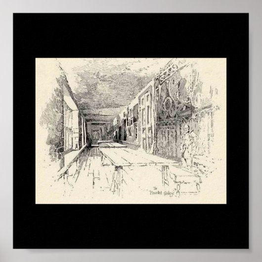 Hampton Court Canvas Poster (Voorkant)