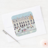 Hampton Court Palace Fountain Gardens Vierkante Sticker (Envelop)