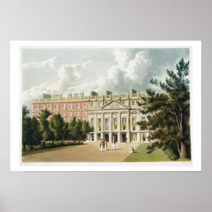 Hampton Court Palace uit 'De geschiedenis van de R Poster