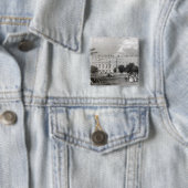 Hampton Court Palace Vierkante Button 5,1 Cm (In situ)