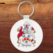 Hampton Family Crest Sleutelhanger (Voorkant)