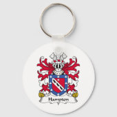 Hampton Family Crest Sleutelhanger (Voorkant)