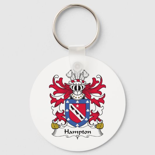 Hampton Family Crest Sleutelhanger (Voorkant)