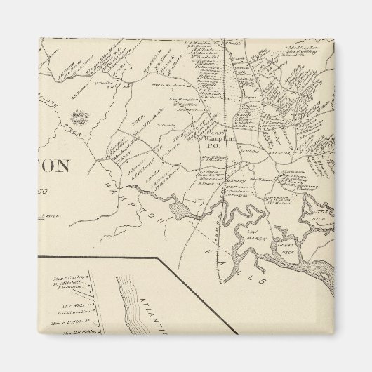 Hampton, Hampton Beach Magneet (Voorkant)