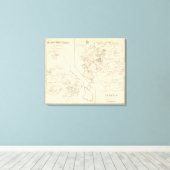 Hampton Herfsten, Auburn Canvas Afdruk (Insitu (Houten vloer))