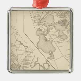 Hampton Herfsten, Auburn Metalen Ornament