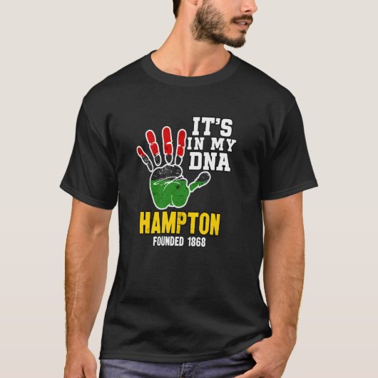 Hampton, HU, Souvenir HBC-ontwerp T-shirt (Voorkant)
