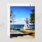Hampton Lighthouse Bridgetown Nova Scotia Canada Briefkaart (Voorkant / Achterkant)