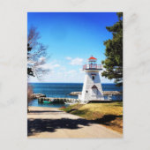 Hampton Lighthouse Bridgetown Nova Scotia Canada Briefkaart (Voorkant)