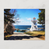 Hampton Lighthouse Bridgetown Nova Scotia Canada Briefkaart (Voorkant)