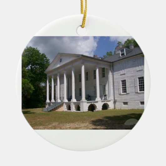 Hampton Plantation Keramisch Ornament (Voorkant)