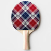 Hampton Schotse ruit Tafeltennisbatje (Voorkant)