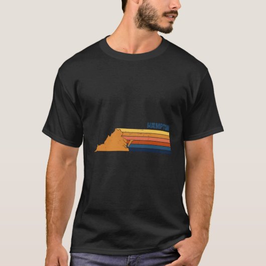 Hampton Virginia City T-shirt (Voorkant)
