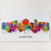 Hampton Virginia Skyline Legpuzzel (Horizontaal)