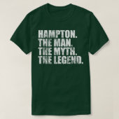 HamptonHampton Familienaam Hampton Achternaam Hamp T-shirt (Design voorkant)