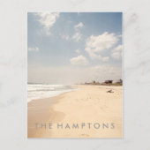 Hamptons Beach BRIEFKAART (Voorkant)