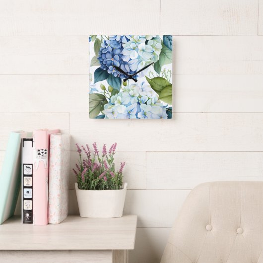 Hamptons Bloemen Klok (Leeskamer)