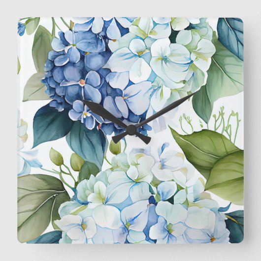 Hamptons Bloemen Klok (Voorkant)