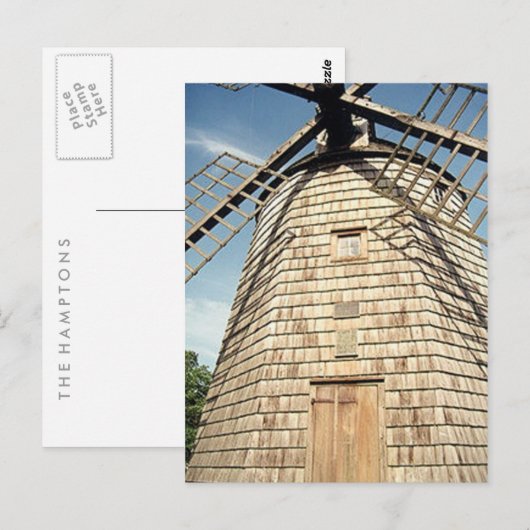 Hamptons BRIEFKAART "Windmill 2" (Voorkant / Achterkant)