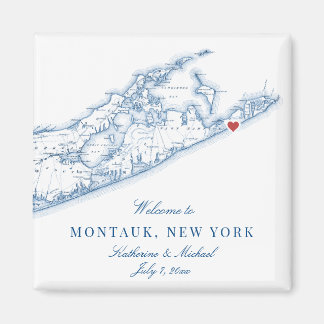Hamptons Montauk Bestemming Trouwgunst Magneet