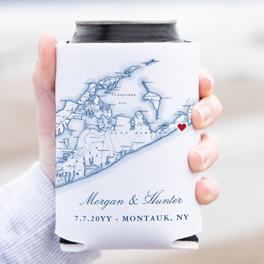 Hamptons Montauk Huwelijksgunst Drink Houder Blikjeskoeler