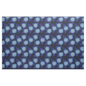 Hamptons Navy Blue Hydrangeas Floral Pattern Stof (Fat Quarter)