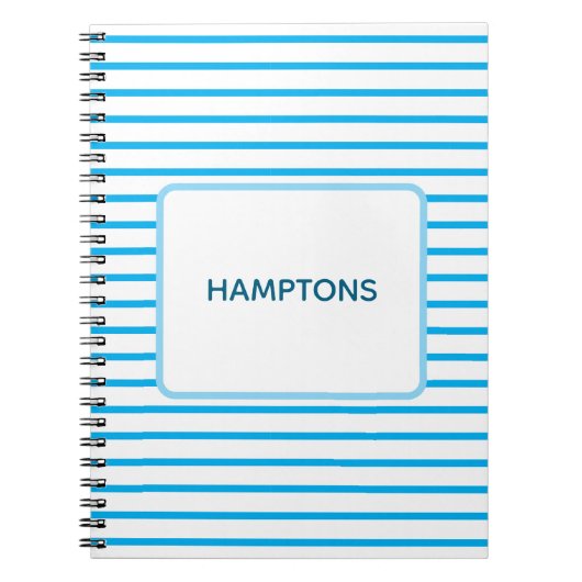 Hamptons Notebook Notitieboek (Voorkant)