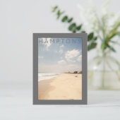 Hamptons Style Beach Briefkaart (Staand voorkant)