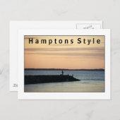 Hamptons Style Briefkaart (Voorkant / Achterkant)