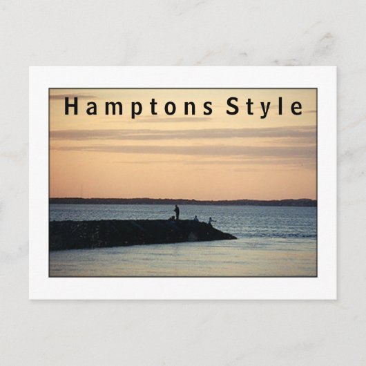 Hamptons Style Briefkaart (Voorkant)
