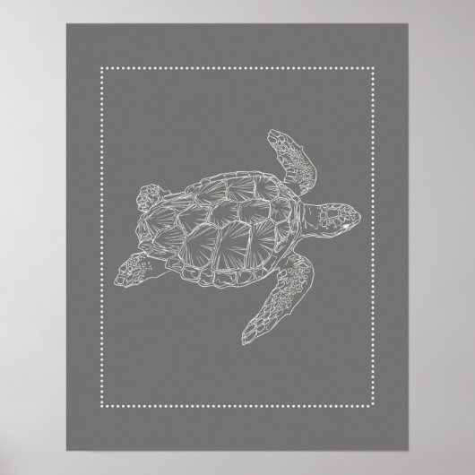 Hamptons Style Turtle Print (Voorkant)